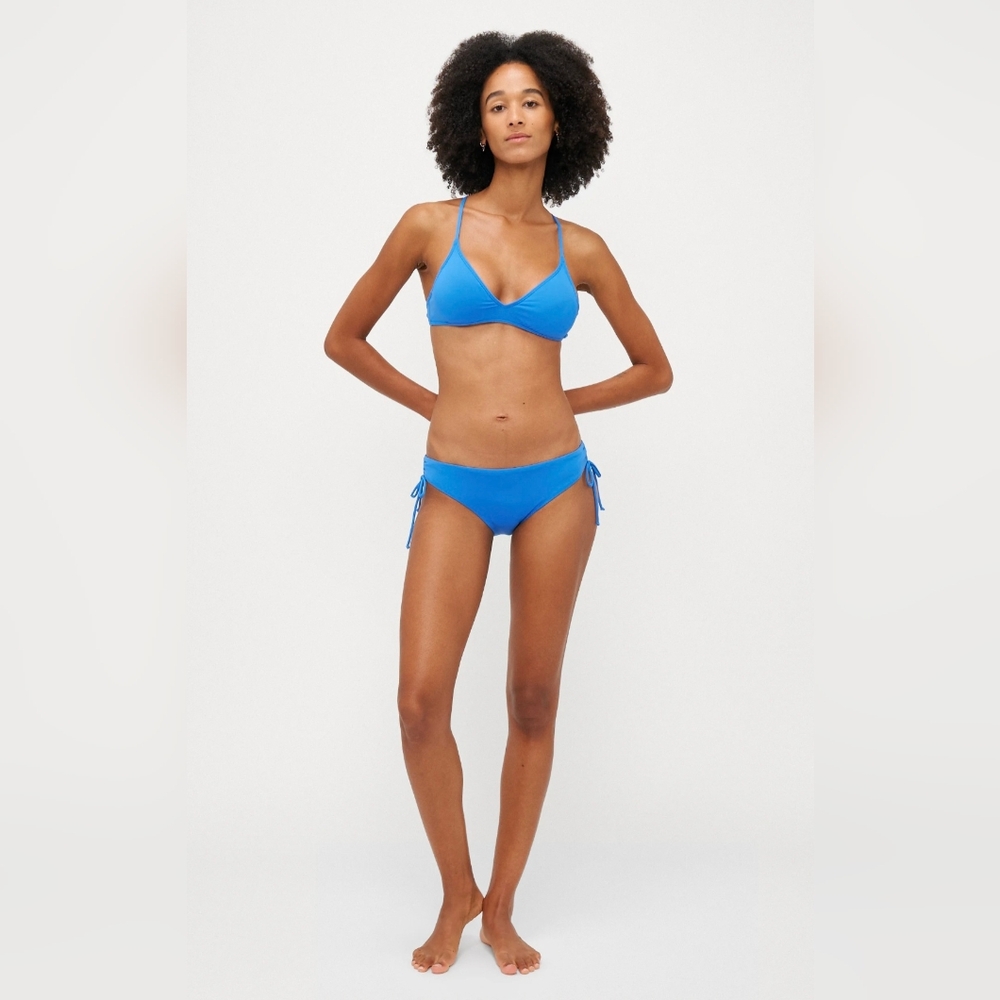 NWT 🏖 Roxy BEACH CLASSICS - Bikini top In Blue Size XXL
